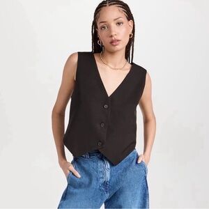 Lioness black vest top